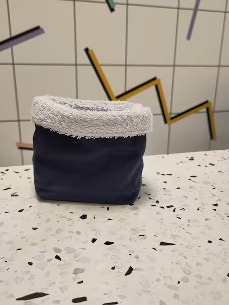 10 lingettes réutilisables avec le panier 4 10 lingettes réutilisables avec le panier – Image 4