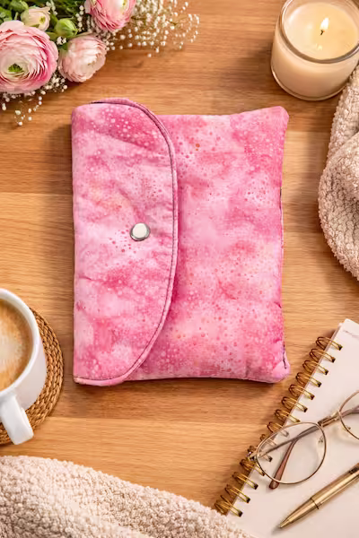 Pochette à liseuse fait main – Image 2