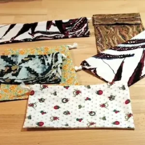 Couturière zéro déchet à Antibes 7 Petits sacs cadeaux